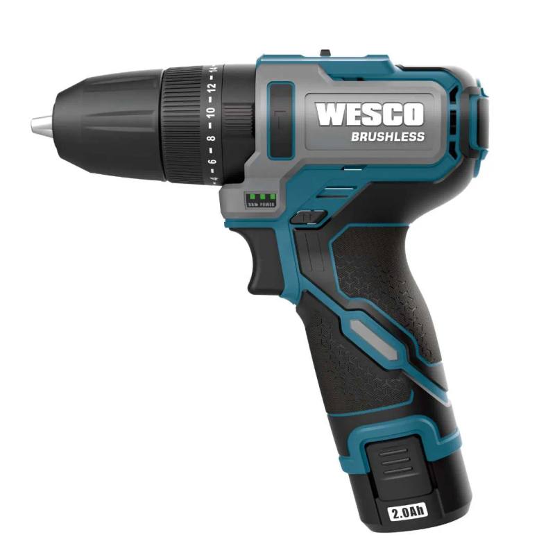 Parafusadeira / furadeira de impacto 12v BL WS2558K2 Wesco — imagem 1