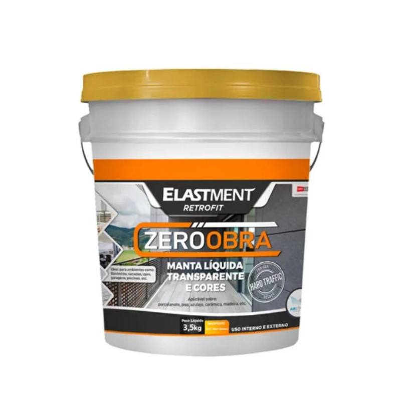 Verniz Pu Manta Líquida Zero Obra Elastment 3,5KG Drylevis — imagem 1