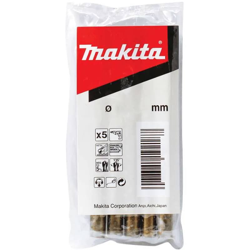 Kit Brocas Hss Cobalto 10X133 D-16798 Makita — imagem 1