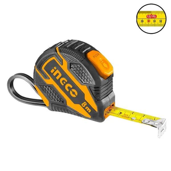 Trena Emborrachada 8M Botão Duplo 8M x 25 HSMT08825 Ingco — imagem 1