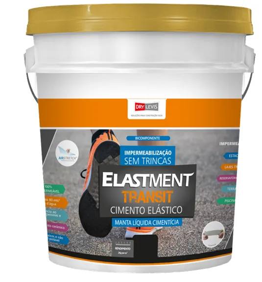 Elastment Transit Cinza 18kg ET0440018 Drylevis — imagem 1