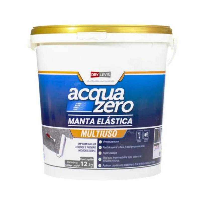 Acqua Zero Impermeabilizante Branco 12kg Drylevis — imagem 1