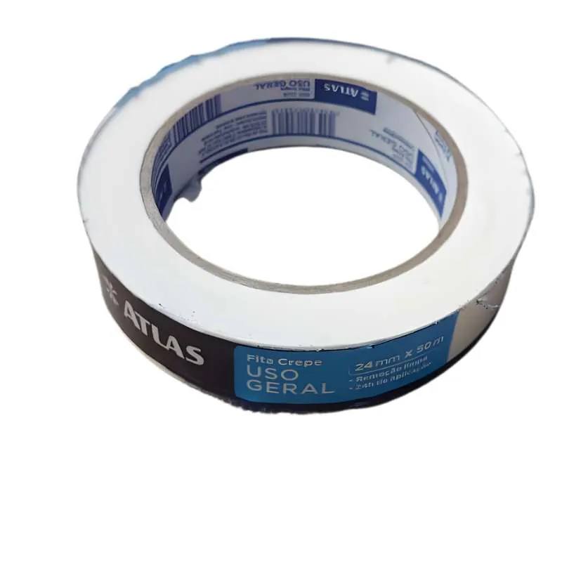 Fita Crepe Branca 24mmX50m 2225 Atlas — imagem 1