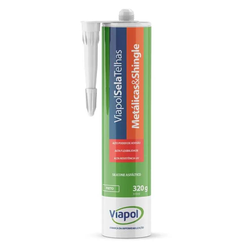 Sela Telhas Metálicas e Shingle 320g 310ml Viapol — imagem 1